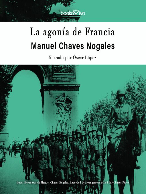 Title details for La agonia de Francia by Manuel Chaves Nogales - Available